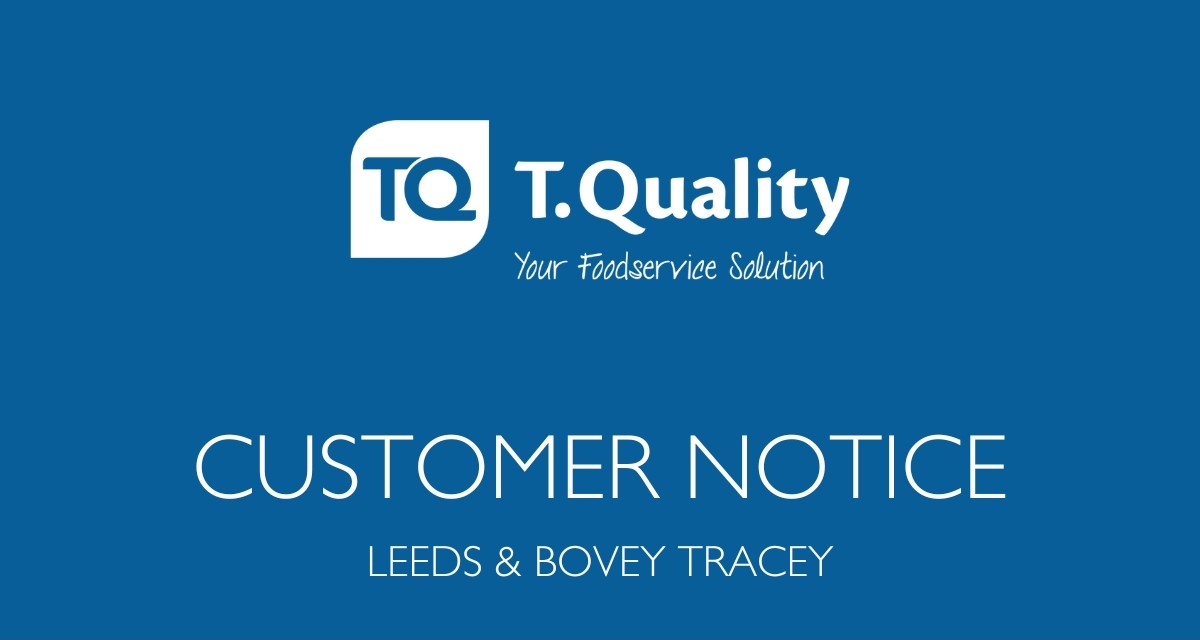 Site maintenance at Bovey Tracey and Leeds Trade Counters - Customer Notice