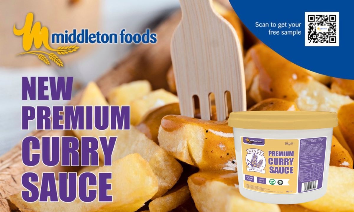 Would jubilee’ve it! Middleton Foods launch new curry sauce fit for a King