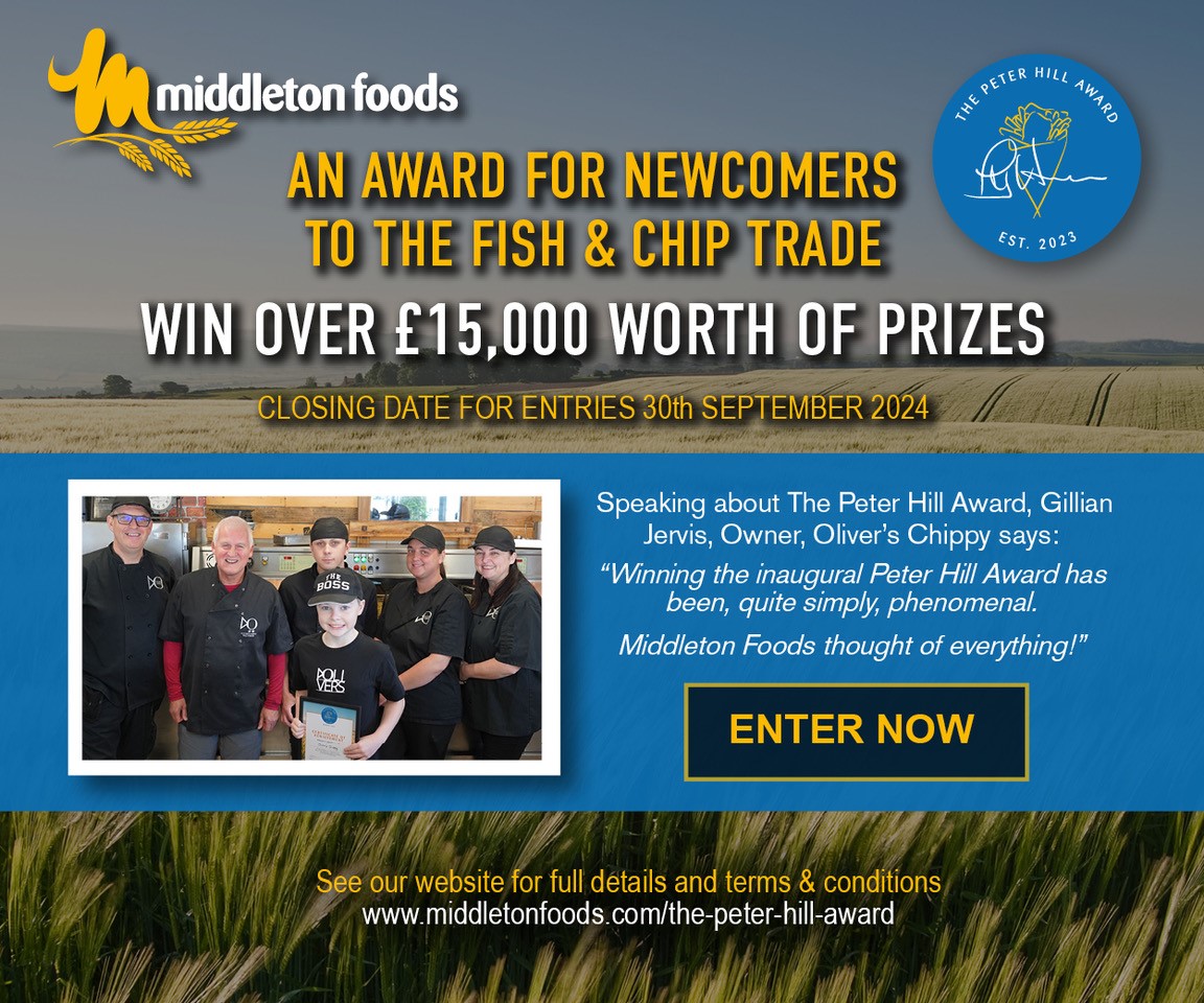 Middleton Foods announces return of The Peter Hill Award!