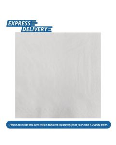 UNIS345 FASANA DINNER NAPKIN WHITE 40X40 3PLY 1/4 FOLD (PACK OF 1000