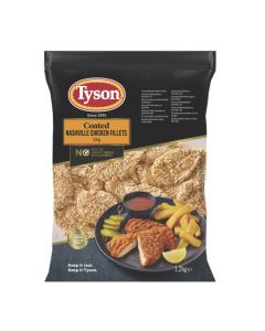 FNCF120 TYSON NASHVILLE COATED CHICKEN FILLETS