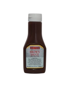 NGBS180 GOLD STAR BROWN SAUCE 12X180G