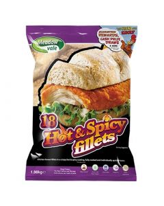 FMSB018 MEADOWVALE HOT AND SPICY CHICKEN FILLETS