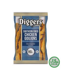 FDSG001 DIGGERS SOUTHERN FRIED CHICKEN GOUJONS