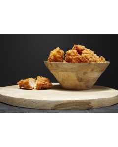 FCBC001 CROWN CRUNCHY BATTERED CHICKEN BREAST CHUNKS