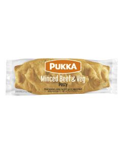 HPWP012 PUKKA PASTIES MINCED BEEF AND VEG LARGE WRAPPED