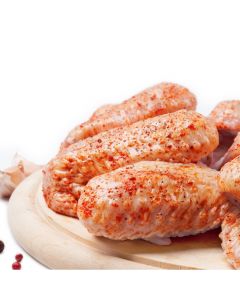 FHSW24M  FROZEN PRE MARINATED HOT & SPICY CHICKEN WINGS - HALAL