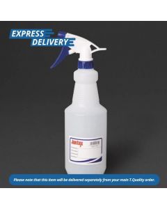 UNIS359 JANTEX COLOUR CODED TRIGGER SPRAY BOTTLE BLUE  750 ML