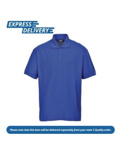 UNIS565 UNISEX POLO SHIRT ROYAL BLUE M