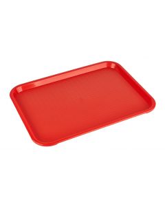 UDRY346 F/FOOD SERVING TRAY RED   FF-ST RED