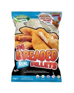 FMBF001 MEADOWVALE BREADED CHICKEN MINI FILLETS