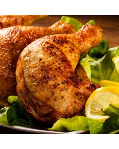 FCHH224 QUALITY COOKED CHICKEN HALVES 20/24oz 566/680g