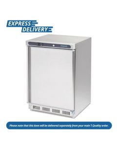 UNIS025 POLAR C-SERIES STAINLESS STEEL UNDER COUNTER FRIDGE 150LTR