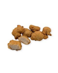 FCCB001 T QUALITY BATTERED CHICKEN CHUNKS HALAL 30g