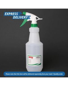 UNIS360 JANTEX COLOUR CODED TRIGGER SPRAY BOTTLE GREEN  750 ML