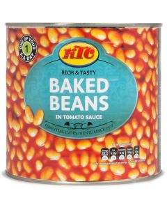 NKBB006 KTC BAKED BEANS 6X2.7KGS
