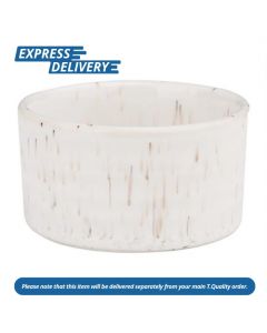 UNIS497 OLYMPIA CAVOLO WHITE SPECKLED DIPPING DISH 67mm
