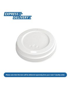 UNIS590 FIESTA COFFEE CUP LIDS WHITE 12oz OR 16oz