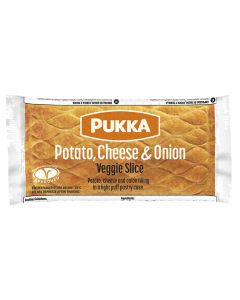 HPWO012 PUKKA CHEESE & ONION VEGGIE SLICE WRAPPED