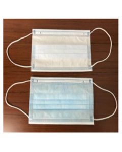 QPFM050 SINGLE USE 3 PLY PROTECTIVE FACE MASKS