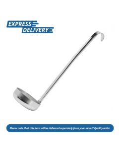 UNIS543 DE BUYER FLAT BOTTOM PIZZA SAUCE LADLE