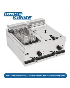UNIS487 LINCAT TWIN TANK ELECTRIC COUNTERTOP FRYER