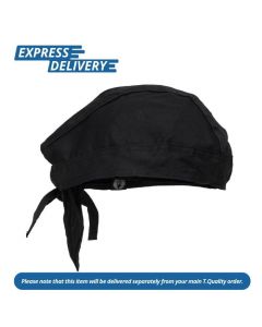 UNIS142 CHEF WORKS HEADWRAP BLACK