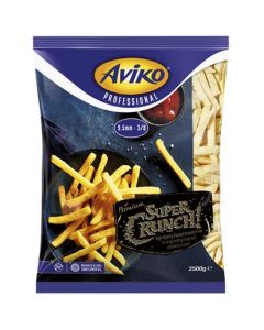 EATC038 AVIKO FROZEN FRIES CRUNCH THIN CUT 3/8
