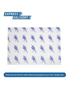 UNIS581 BURGER WRAPPING PAPER SHEETS BLUE 245X300MM