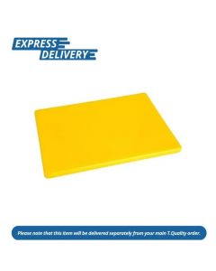 UNIS098 HYGIPLAS LOW DENSITY YELLOW CHOPPING BOARD STANDARD