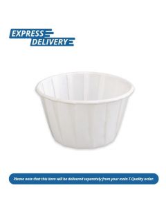 UNIS451 RECYCLABLE PAPER SAUCE POTS LARGE 4OZ