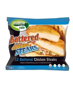 FMBS012 MEADOWVALE BATTERED CHICKEN STEAKS