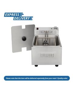 UNIS075 BUFFALO SINGLE TANK SINGLE BASKET 5LTR COUNTERTOP FRYER 2.8K