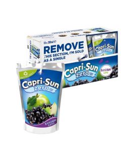 SCBZ010 CAPRI SUN BLACKCURRANT ZERO SUGAR POUCH