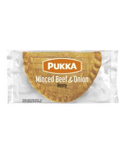 HPPD012 PUKKA BAKED D SHAPED MINCED BEEF AND ONION PASTY