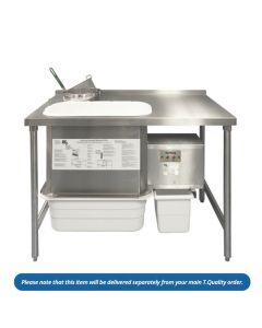 UJES006 ARYKING ELEXTRIC BREADER TABLE with CASTERS