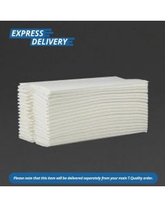 UNIS371 JANTEX C FOLD PAPER HAND TOWELS WHITE 2 PLY (PACK 2355 SHEET