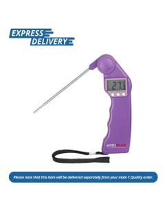 UNIS196 HYGIPLAS EASYTEMP COLOUR CODED PURPLE THERMOMETER