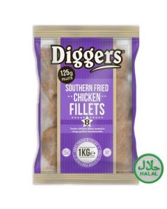 FDSF001 DIGGERS SOUTHERN FRIED CHICKEN FILLETS