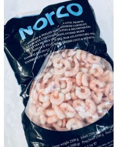 DNCP150 COOKED & PEELED INDIVIDYALLY QUICK FROZEN  PRAWNS U150