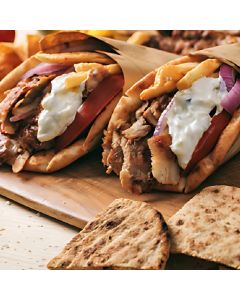 IPGN007 PORK GYRO NANOS KEBAB