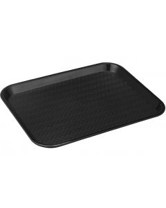 UDRY058 FAST FOOD SERVING TRAY BLACK FF-STBK