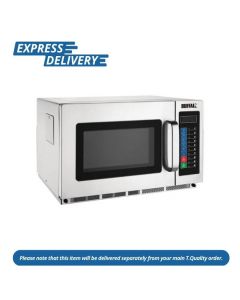 UNIS073 BUFFALO PROGRAMMABLE COMMERCIAL MICROWAVE OVEN 34LTR 1800W