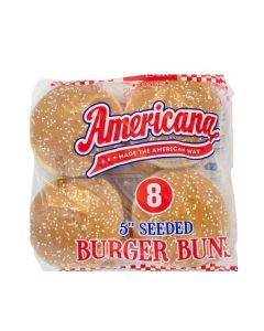 IASB005 AMERICANA SEEDED BURGER BUNS 5"