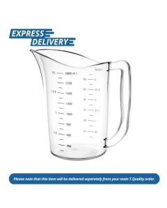 UNIS053 VOGUE POLYCARBONATE MEASURING JUG 2LTR