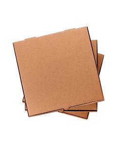 MBPZ009 PLAIN BROWN PIZZA BOX 9in