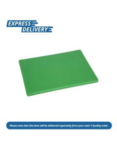 UNIS005 HYGIPLAS LOW DENSITY GREEN CHOPPING BOARD STANDARD     J253