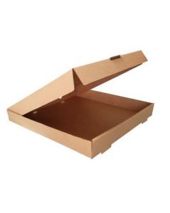 MBPB012 12" PLAIN BROWN PIZZA BOX 1X100