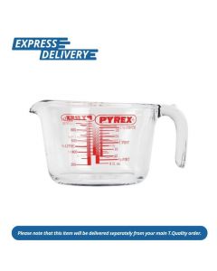 UNIS313 PYREX MEASURING JUG 1LTR