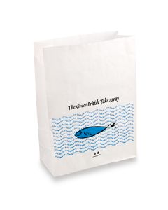 MCOF100 BLUE FISH CARRY OUT BAGS          305 x125 x400mm